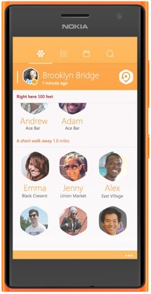 Nokia Lumia 735 Bright Orange