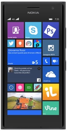 Nokia Lumia 730 Dual-SIM Dark Grey