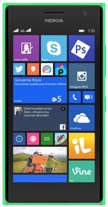 Nokia Lumia 730 Dual-SIM Bright Green