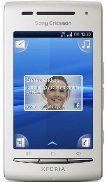 Sony Ericsson X10 mini Pearl white