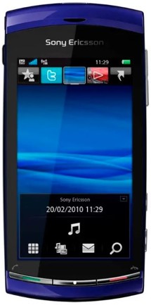 Sony Ericsson U5i Vivaz Classic Galaxy Blue