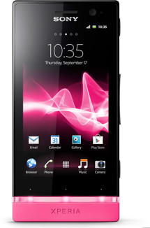 Sony ST25i Xperia U Black Pink