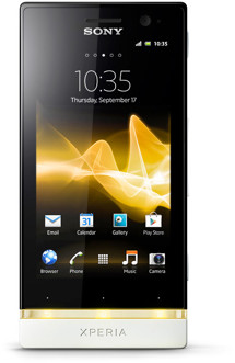 Sony ST25i Xperia U Pure White Yellow