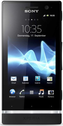 Sony ST25i Xperia U Black Pure White