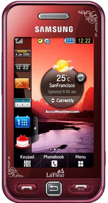 Samsung S5230 Garnet Red
