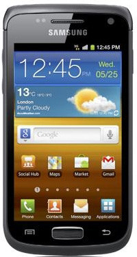 Samsung i8150 Galaxy W Soft Black