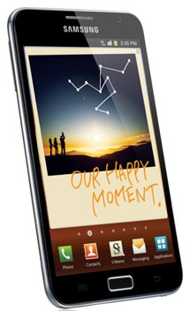 Samsung N7000 Galaxy Note Metallic Black