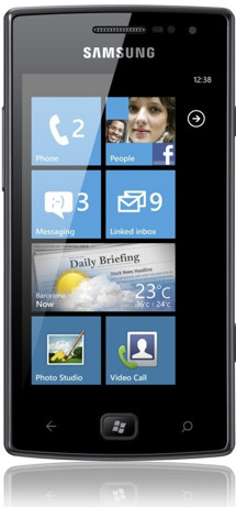 Samsung i8350 Omnia W Metallic Black
