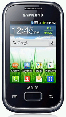Samsung S5302 Galaxy Pocket Duos Black (GT-S5302ZKAETL)