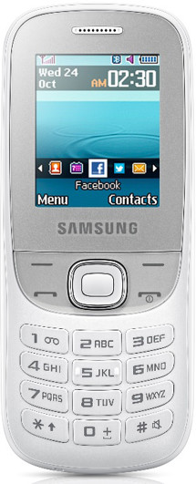 Samsung E2200 White (GT-E2200ZWAETL)
