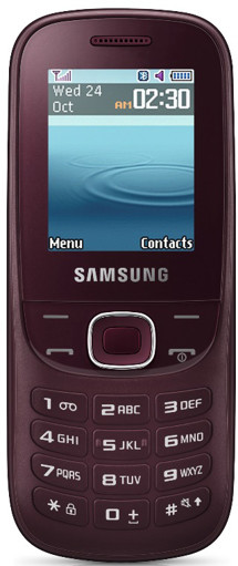 Samsung E2200 Wine Red (GT-E2200WRAETL)
