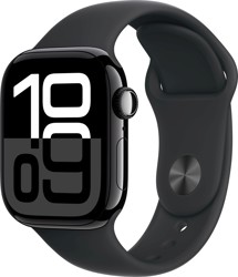 Apple Watch Series 10 42mm Jet Black + Black Sport Band M/L