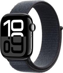 Apple Watch Series 10 46mm Jet Black + Ink Sport Loop