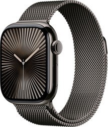 Apple Watch Series 10 Cellular 46mm Slate + Slate Milanese Loop M/L