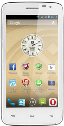 PRESTIGIO MultiPhone PAP3501DUO White - Výstavní kus - Záruka 1 rok