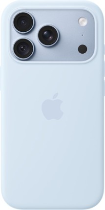 Apple silikonový zadní kryt s podporou MagSafe pro Apple iPhone 18 Pro svěže modrý