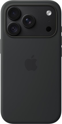 Apple silikonový zadní kryt s podporou MagSafe pro Apple iPhone 18 Pro černý