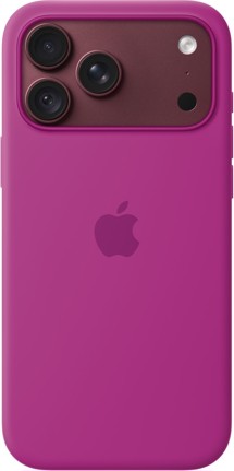 Apple silikonový zadní kryt s podporou MagSafe pro Apple iPhone 18 Pro Max magentový