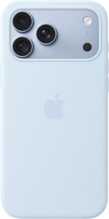 Apple silikonový zadní kryt s podporou MagSafe pro Apple iPhone 18 Pro Max svěže modrý