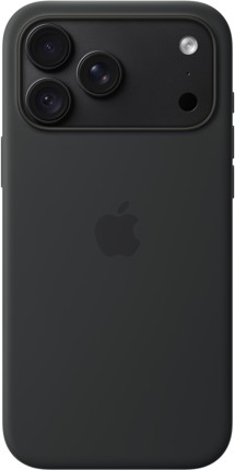 Apple silikonový zadní kryt s podporou MagSafe pro Apple iPhone 18 Pro Max černý