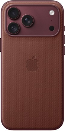 Apple TechWoven tkaný zadní kryt s podporou MagSafe pro Apple iPhone 18 Pro Max burgundsky červený