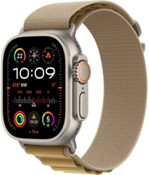 Apple Watch Ultra 2 2024 Natural + Tan Alpine Loop M