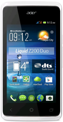 Acer Liquid Z200 White