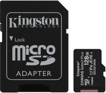 Kingston microSDXC 128GB Canvas Select Plus + SD adaptér