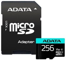ADATA Premier Pro microSDXC 256GB + adaptér
