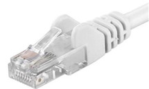 PremiumCord CAT5e UTP 10m bílý síťový kabel