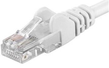 PremiumCord CAT5e UTP 7m bílý síťový kabel