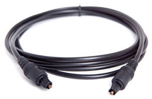 PremiumCord Toslink optický kabel 2 m černý