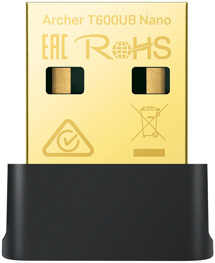 TP-Link Archer T600UB Nano Wi-Fi / Bluetooth adaptér černý