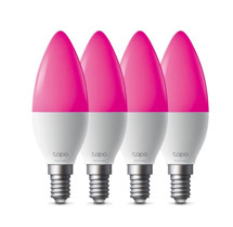 TP-Link Tapo L430P chytrá žárovka, 4,8W E14 bílá (4ks)