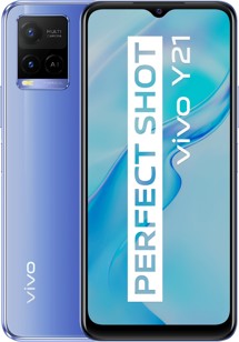 vivo Y21 4GB / 64GB Dual SIM Metallic Blue - rozbaleno
