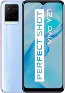 vivo Y21 4GB / 64GB Dual SIM Pearl White