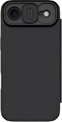 Nillkin Qin Book Pro flipové pouzdro s krytkou kamery pro Apple iPhone Air černé
