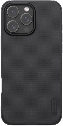 Nillkin Super Frosted Pro Magnetic zadní kryt se zabudovanými magnety pro Apple iPhone 16 Pro Max černý