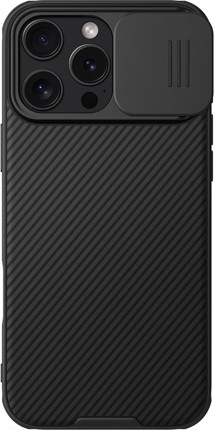 Nillkin CamShield Pro zadní kryt s krytkou kamery pro Apple iPhone 16 Pro Max černý