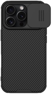 Nillkin CamShield Pro zadní kryt s krytkou kamery pro Apple iPhone 16 Pro černý