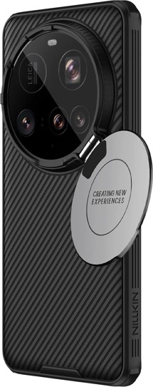 Nillkin CamShield Prop Magnetic zadní kryt s krytkou kamery/stojánkem a MagSafe pro Xiaomi 15 Ultra černý