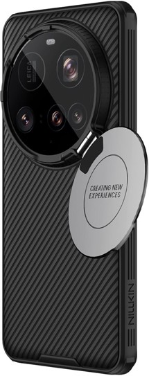 Nillkin CamShield Prop zadní kryt s krytkou kamery/stojánkem pro Xiaomi 15 Ultra černý