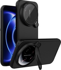 Nillkin CamShield Prop Magnetic zadní kryt s krytkou kamery/stojánkem a MagSafe pro Xiaomi 17 Ultra černý