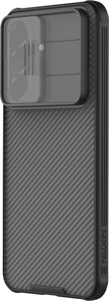 Nillkin CamShield Pro zadní kryt s krytkou kamery pro Samsung Galaxy A57 černý/čirý