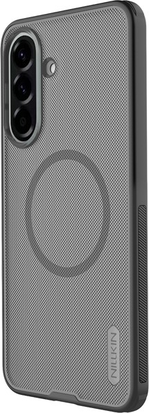 Nillkin Super Frosted Pro Magnetic zadní kryt se zabudovanými magnety pro Samsung Galaxy A57 čirý/černý