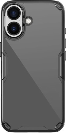 Nillkin Nature Pro zadní kryt pro Apple iPhone 17 čirý/černý