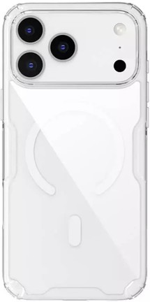 Nillkin Nature Pro Magnetic zadní kryt se zabudovanými magnety pro Apple iPhone 17 Pro Max čirý