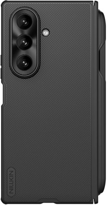 Nillkin Super Frosted Fold Magnetic zadní kryt s držákem S Pen a MagSafe magnety pro Samsung Galaxy Z Fold7 černý