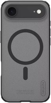 Nillkin Super Frosted Pro Magnetic zadní kryt se zabudovanými magnety pro Apple iPhone Air čirý/černý