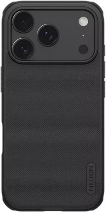 Nillkin Super Frosted Pro Magnetic zadní kryt se zabudovanými magnety pro Apple iPhone 17 Pro černý